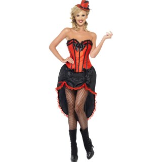 Burlesque Outfit Can Can Kostüm L 44/46