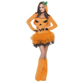 Sexy Kürbis Kostüm Halloweenkostüm Damen