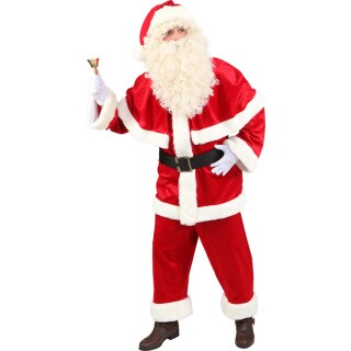Weihnachtsmann Kost&uuml;m Luxus Anzug Weihnachtskost&uuml;m L (52/54)