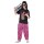 80er Jahre Trainingshose Pink Zebra Jogginghose