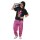 80er Jahre Trainingshose Pink Zebra Jogginghose M/L 50/52