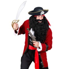 Piraten Hut Deluxe Piratenhut Karneval H&uuml;te