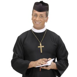 Priester Hut Pfarrer Kappe