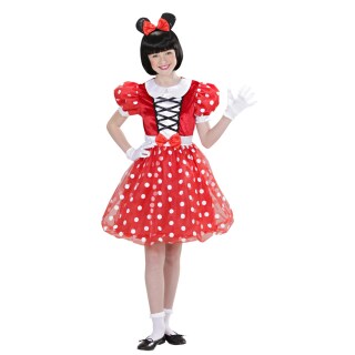 Minnie Mouse Kinderkostüm Maus Kostüm 128 cm 5-7 Jahre