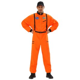 Astronautenanzug Astronauten Kostüm orange XL 54