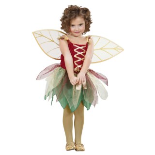 Waldfee Kostüm Elfenkostüm Kinder 98 cm 1-2 Jahre