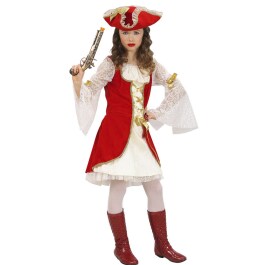 Kinder Piratenkostüm Piratin Kostüm 158 cm...