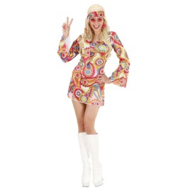 Flower Power Kostüm Hippie Kleid