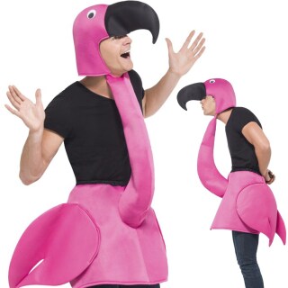 Vogelkostüm Flamingo Kostüm 1 tlg.
