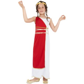 Griechische Göttin Robe Mädchen Kostüm Antike