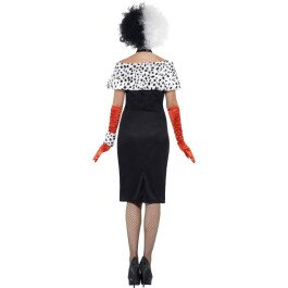 Dalmatiner Lady Damenkostüm Cruella Kostüm M 40/42